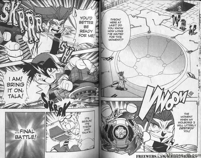 Bakuden Shoot Beyblade Chapter 6.1 30